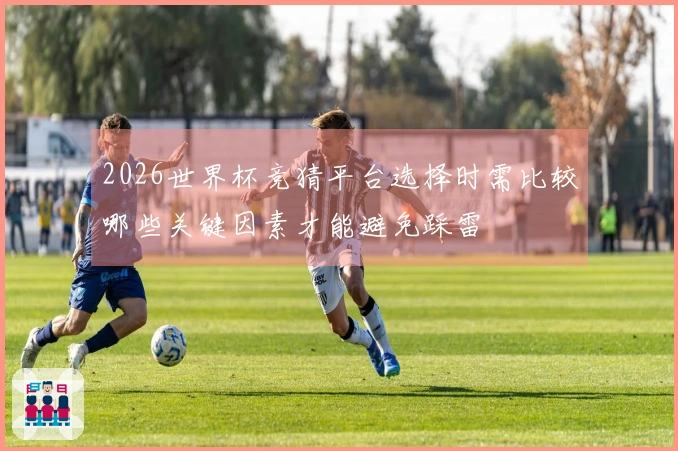 2026世界杯竞猜平台选择时需比较哪些关键因素才能避免踩雷