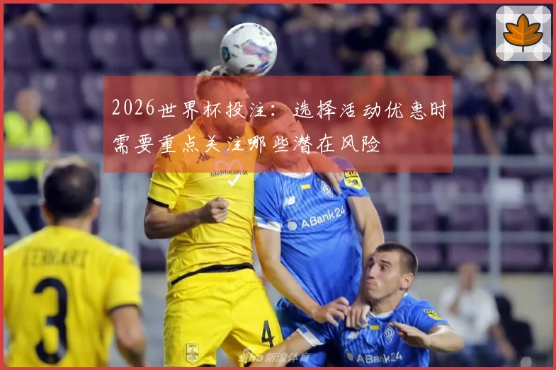 2026世界杯投注：选择活动优惠时需要重点关注哪些潜在风险