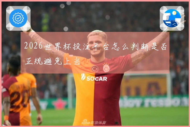 2026世界杯投注平台怎么判断是否正规避免上当